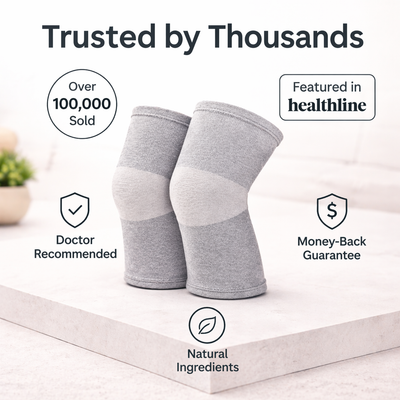 Premium Bamboo Knee Sleeve (Single)
