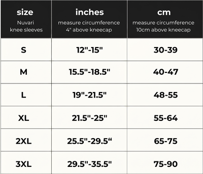 Premium Bamboo Knee Sleeve (Single)